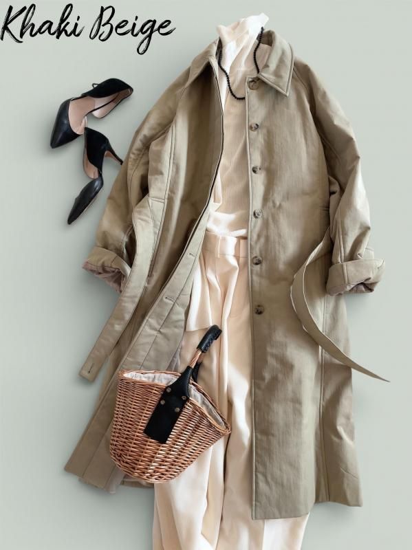 ○（発売1/28）パッファートレンチコート - ImPARFAIT アンパルフェ