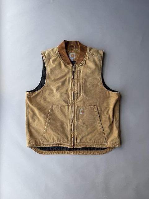 Carhartt】 Duck Vest カーハート ダックベスト ベージュ ダック
