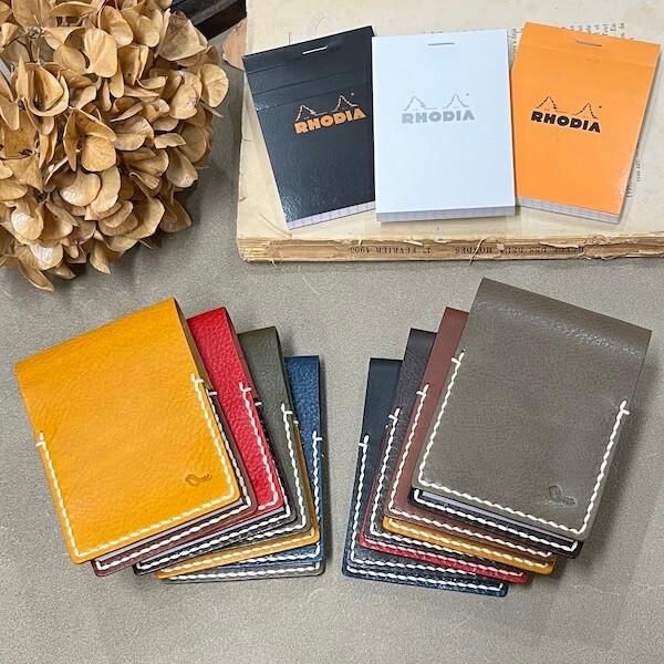 rhodia cover - one｜handiworks Leather - 革小物のお店 -