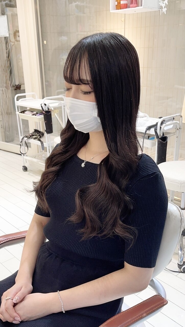 シールエクステ80枚で艶々黒髪ロング☆：L146479728｜ヴォーグ(VOGUE