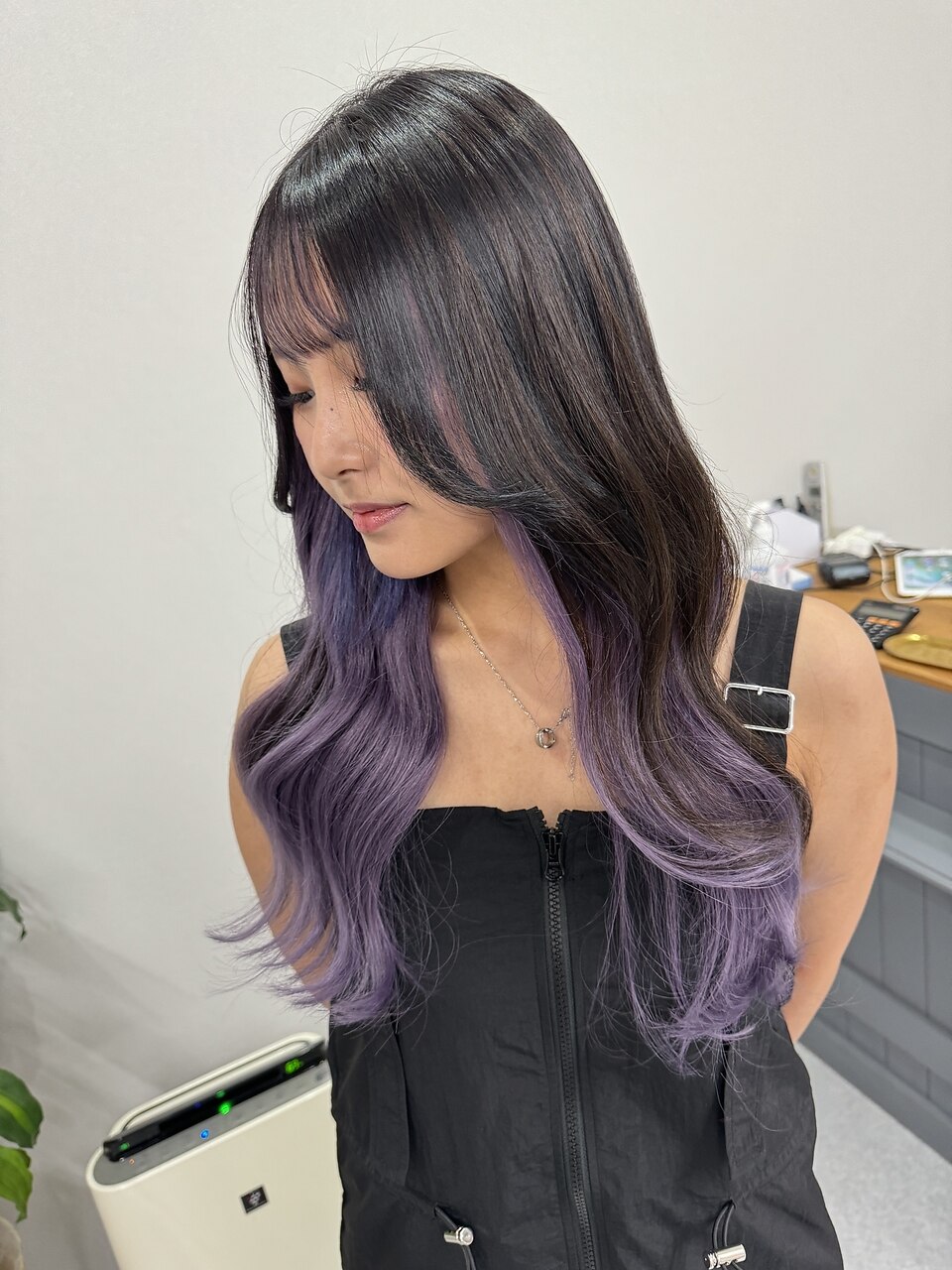 肩上ボブからシールエクステ80本でロングに【平本】：L217872489