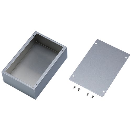 CAINZ-DASH】タカチ電機工業 カバー付アルミシャーシ T10-4-7【別送品