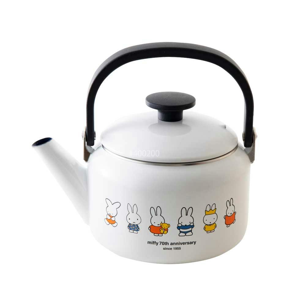 ミッフィー ホーロー ケトル 2.0L ミッフィーフェイス 70周年 富士