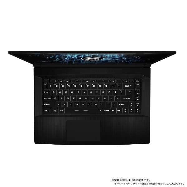 MSI ゲーミングノートPC GF63 15.6型 / フルHD / i7-11800H / GTX1650