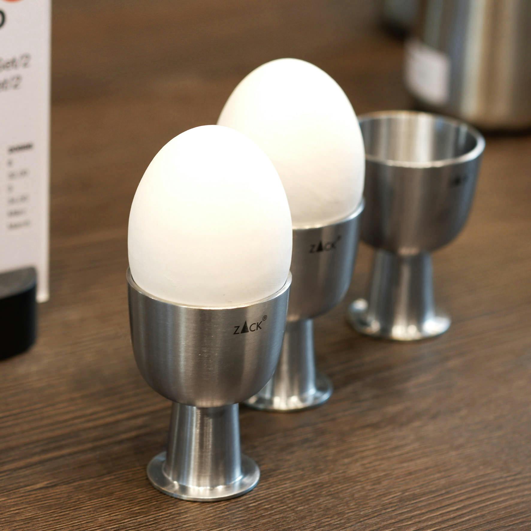 エッグカップ 2個入｜ZACK 20886 BEVO エッグスタンド 卵立て 卵入れ