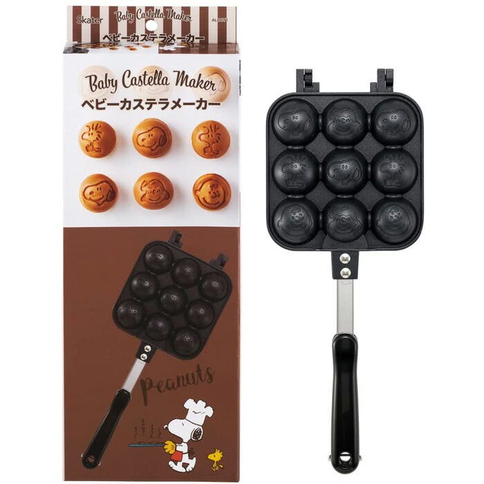 スケーター ベビーカステラメーカー 直火専用 ALOCT1【フライパン