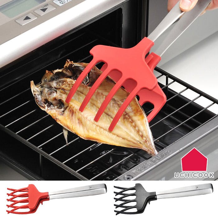 オークス ウチクック おさかなキャッチャー UCS10【ナイロン トング