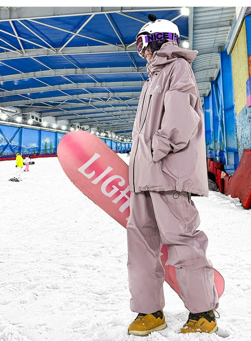 レア✨BOYASKI✨LL】スキー スノー ウェア 和柄 レトロ セットアップ