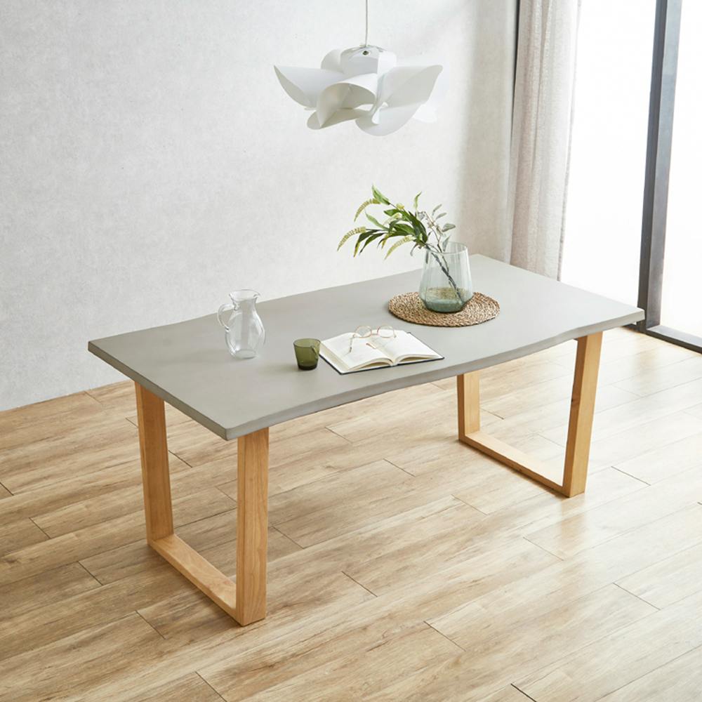 後藤家具物産 VT-01-CN ダイニングテーブル グレー 180×85 VT-01-180