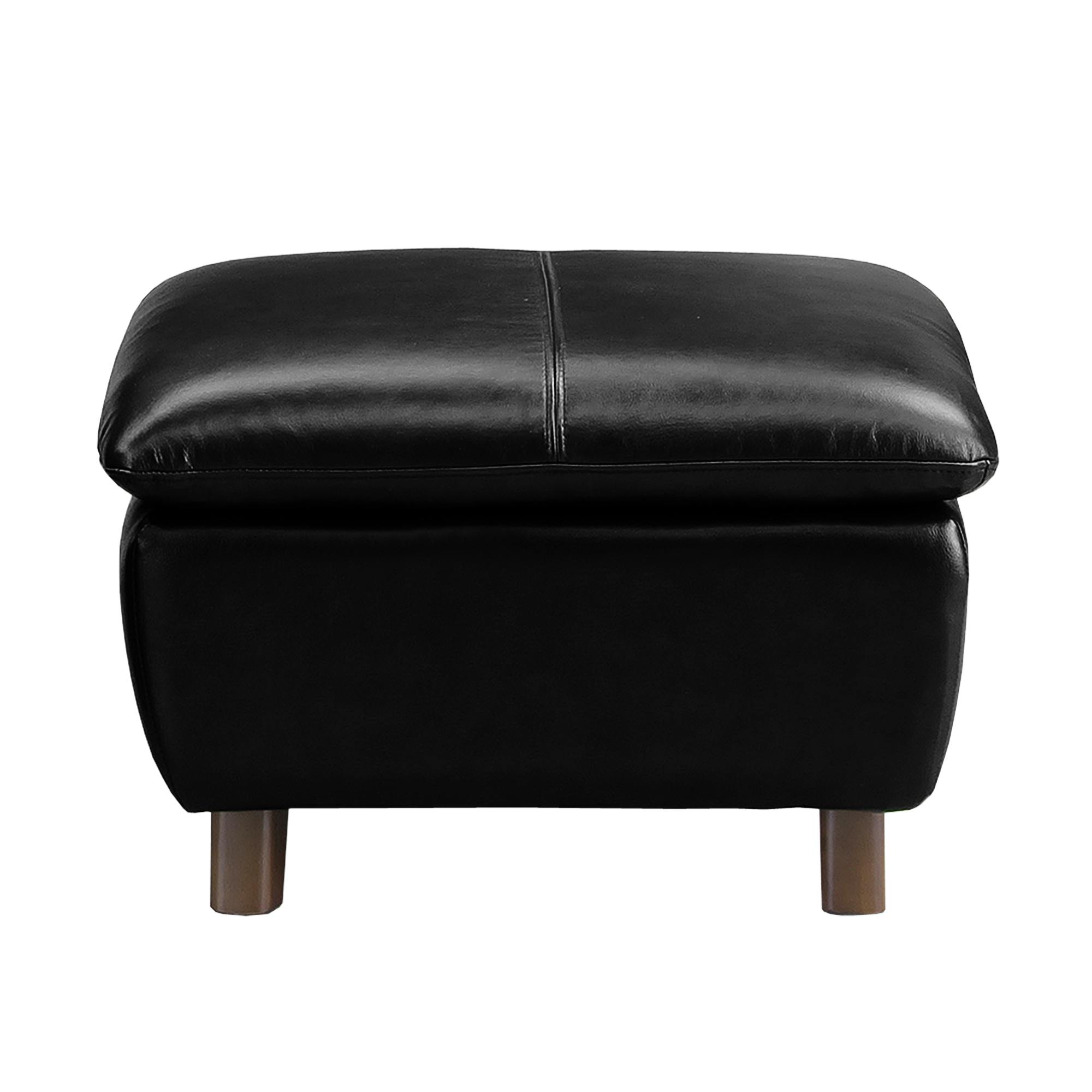 to Meet ソファ ミラージュ3 ブラック スツール 本革 牛革 合皮