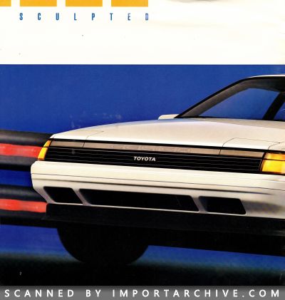 1989 Toyota Celica Brochure (Early Version) - ImportArchive