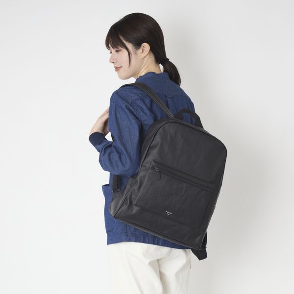 Neutral Gray/ジェーン アクト リュック -大容量と豊富なポケットが