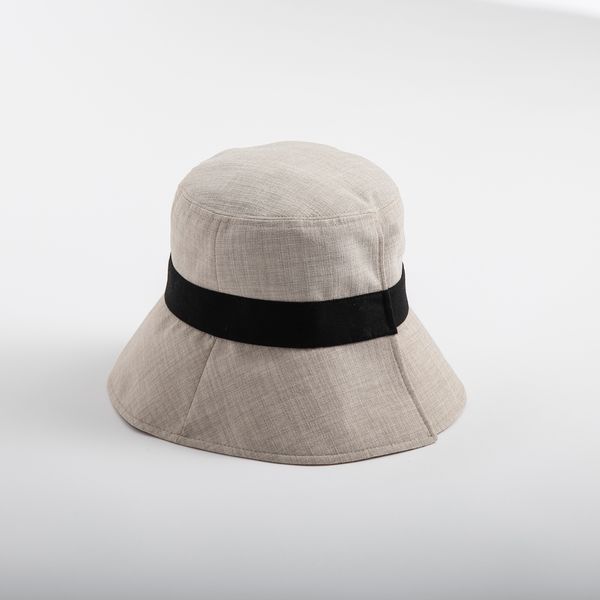 NAMIKI chapelière/後ろスリットバケットハット -髪を結んでいても深く