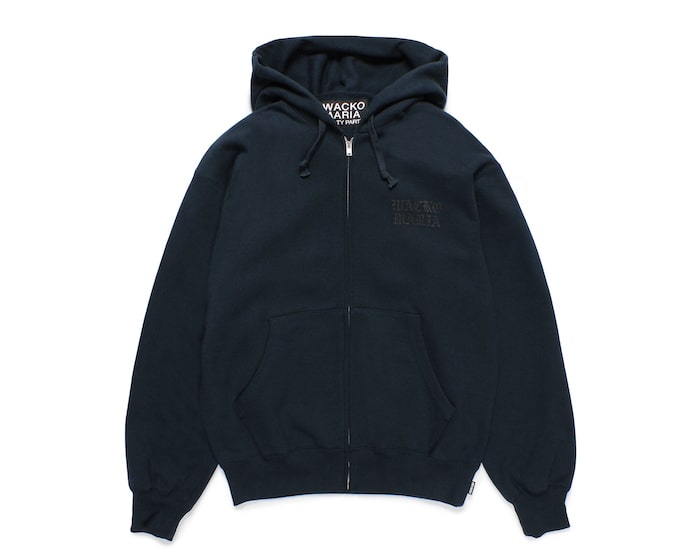 WACKO MARIA(ワコマリア)｜HEAVY WEIGHT FULL ZIP HOODED SWEAT SHIRT