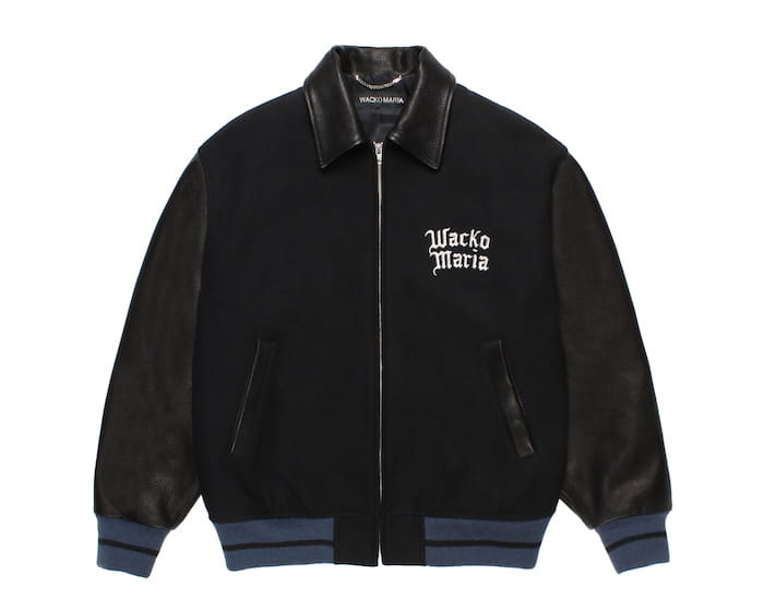 WACKO MARIA(ワコマリア)｜LEATHER VARSITY JACKET ( TYPE-2 )｜正規