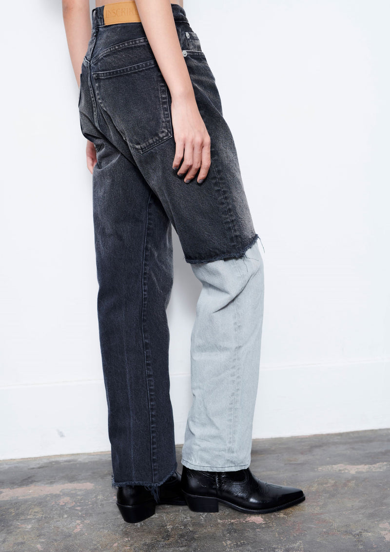 Straight Layered Denim – INSCRIRE