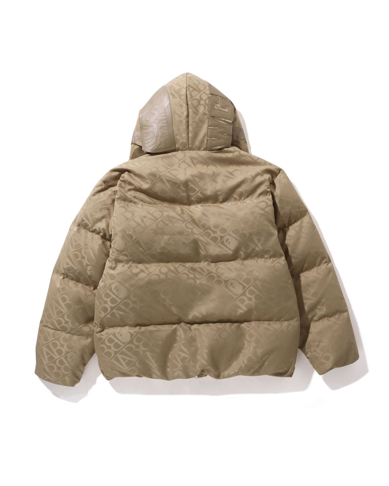 A BATHING APE® Sport Monogram Shark Hoodie Puffer Down Jacket