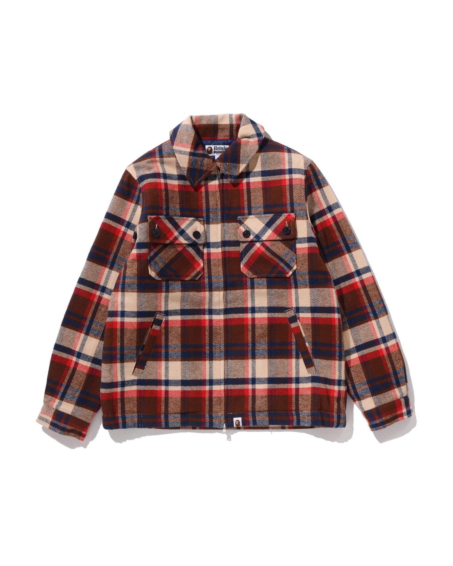 A BATHING APE® BAPE Check Cpo Zip Jacket | Bape official website
