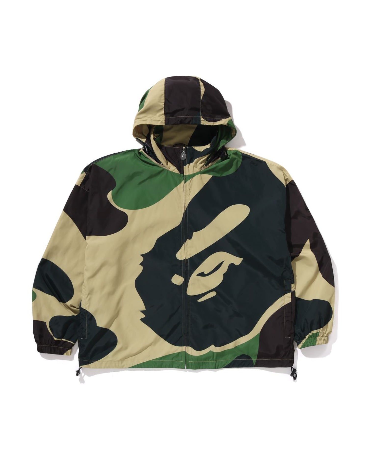 A BATHING APE® Abc Camo Nylon Hooded Jacket | Bape official