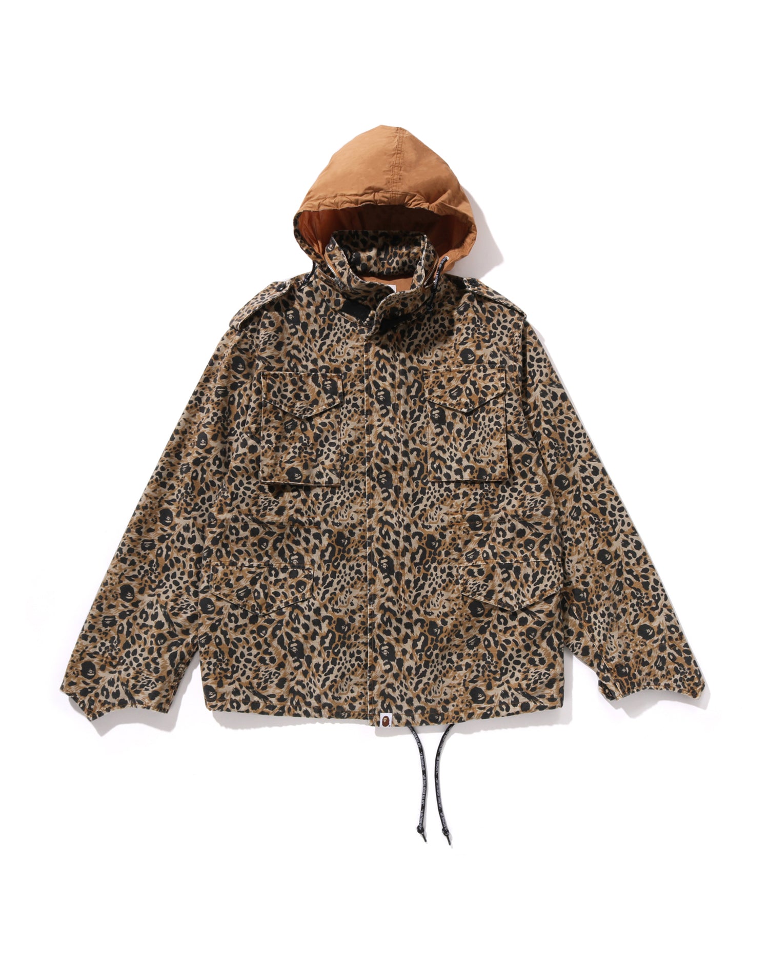 A BATHING APE® Wild Leopard Pattern M-65 Jacket | Bape official