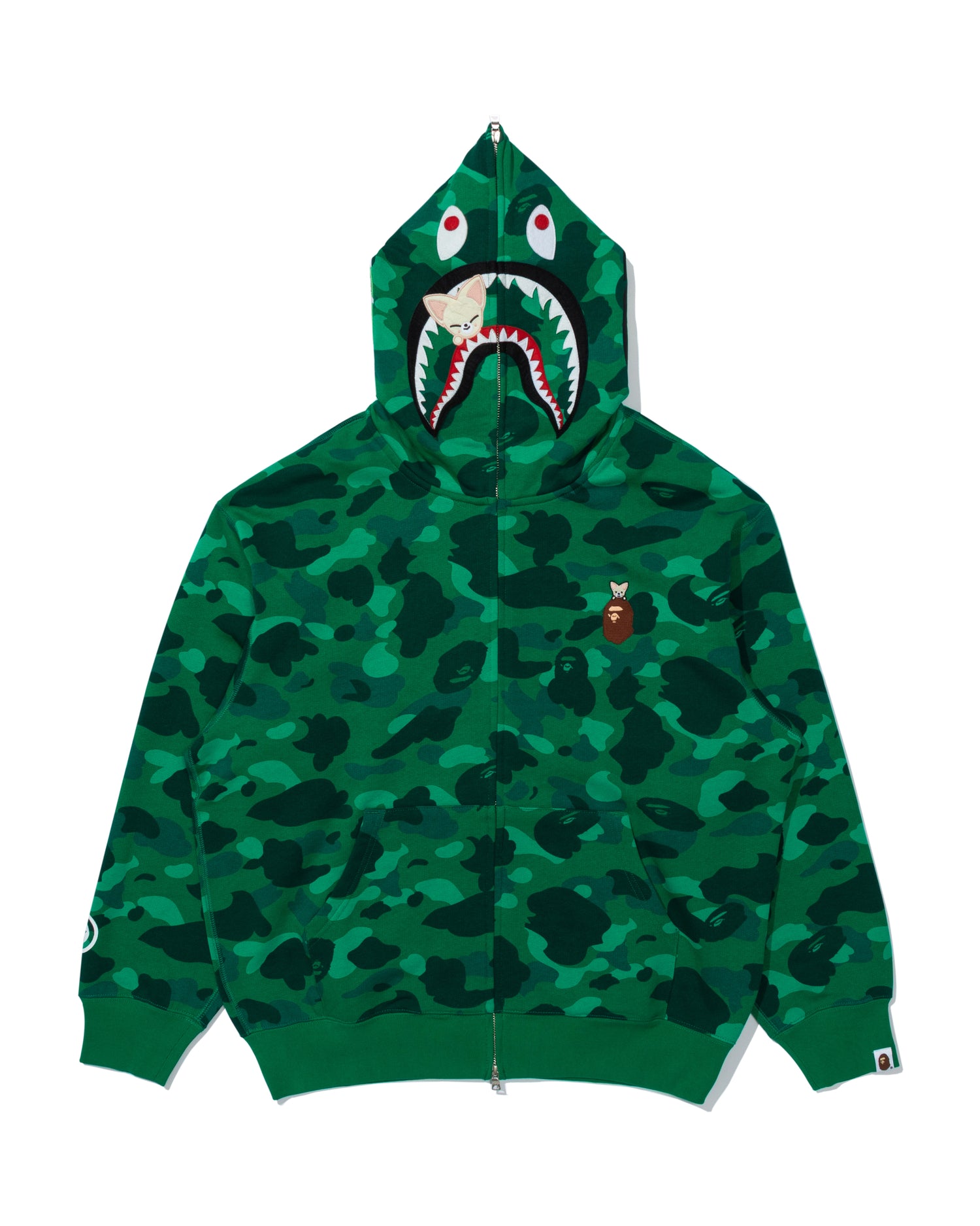 A BATHING APE® BAPE X Straykids Foxi.ny Shark Full Zip Hoodie