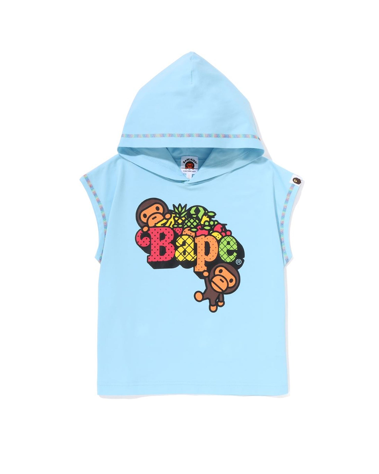 A BATHING APE® Kids Baby Milo Fruit S/S Pullover Hoodie | Bape