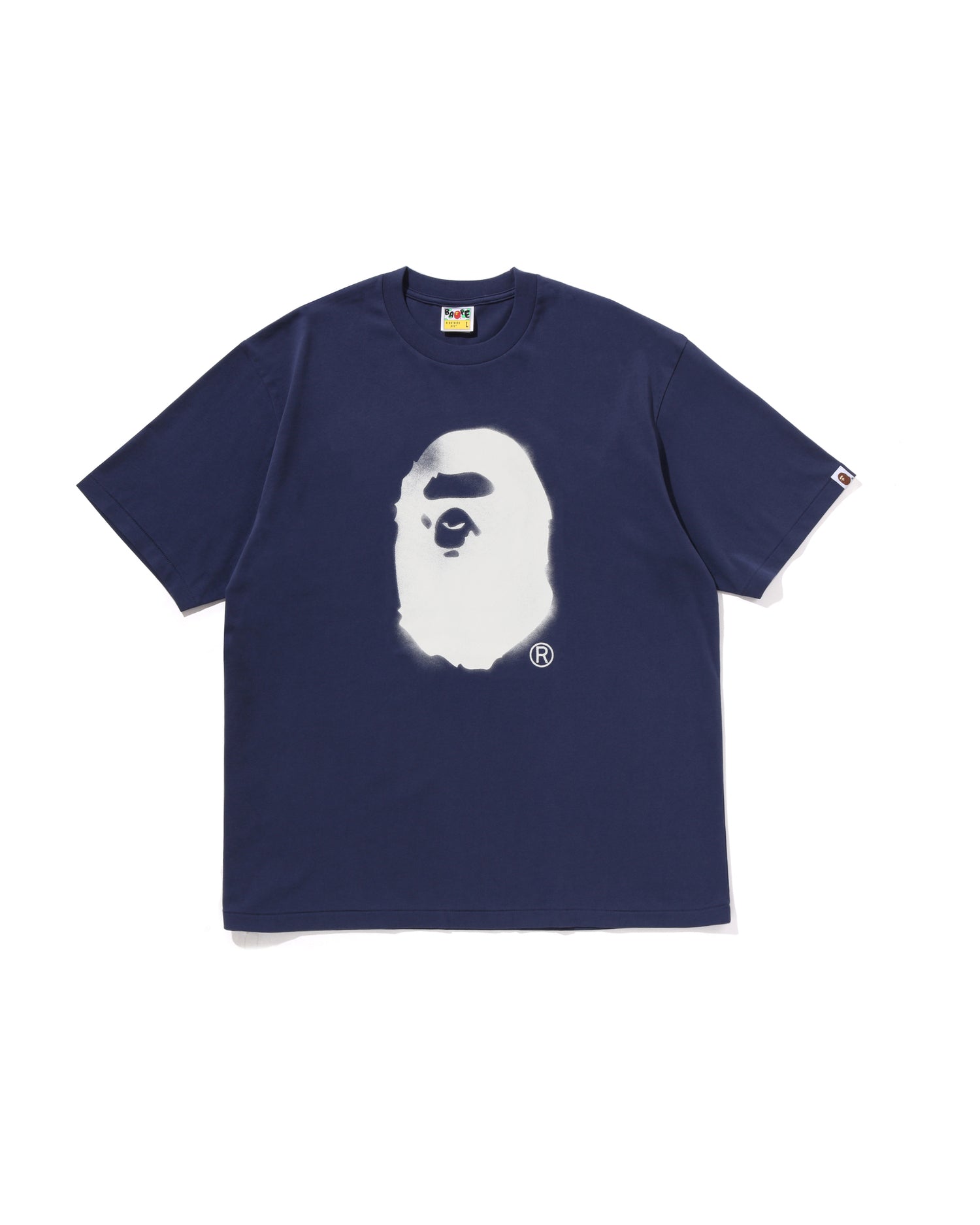 A BATHING APE® Spray Print Ape Head Relaxed Fit Tee #2 | Bape