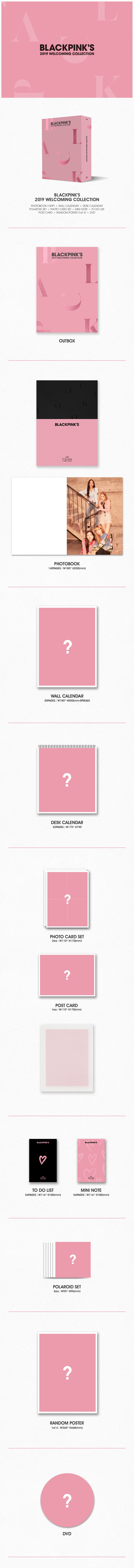 BLACKPINK - BLACKPINK 2019 WELCOMING COLLECTION - interAsia