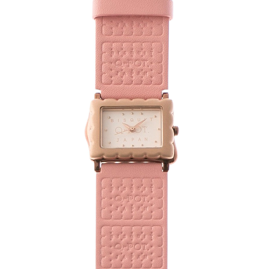 Biscuit Watch (Pink)【Japan Jewelry】 – Japan Jewelry Brand Q-pot