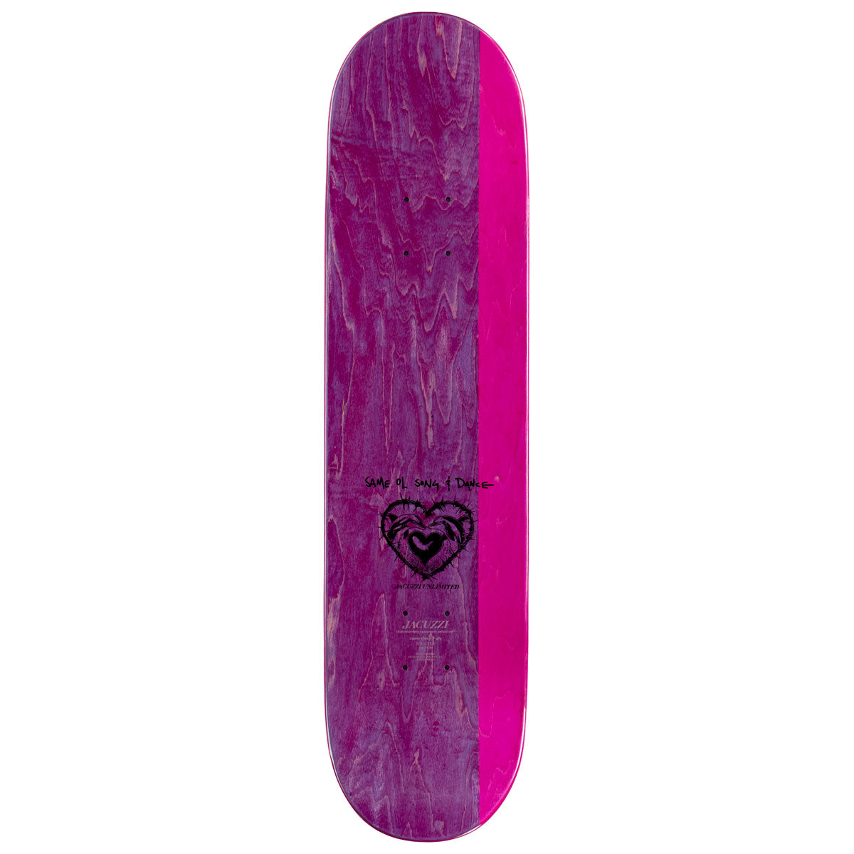 Jacuzzi Unlimited Louie Barletta I Love You Deck 8.25