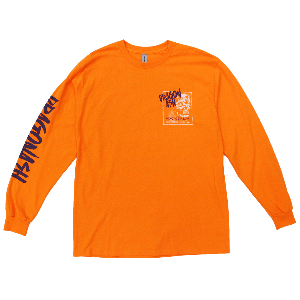 VOX IN DA BOX ツアー ロングスリーブTシャツ（オレンジ） | Dragon