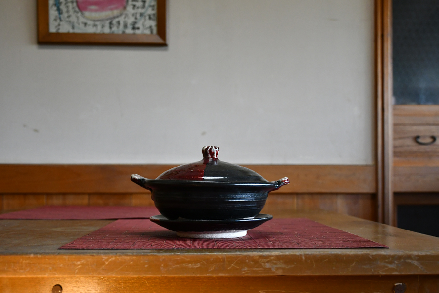 スキヤキ鍋・アヒージョ鍋 | 稲葉直人 伊賀焼土鍋と器｜三重県伊賀市