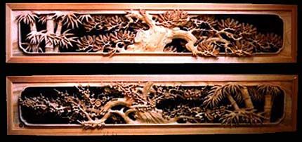 欄間 | 井波彫刻協同組合公式サイト | 日本遺産認定・井波彫刻｜木彫