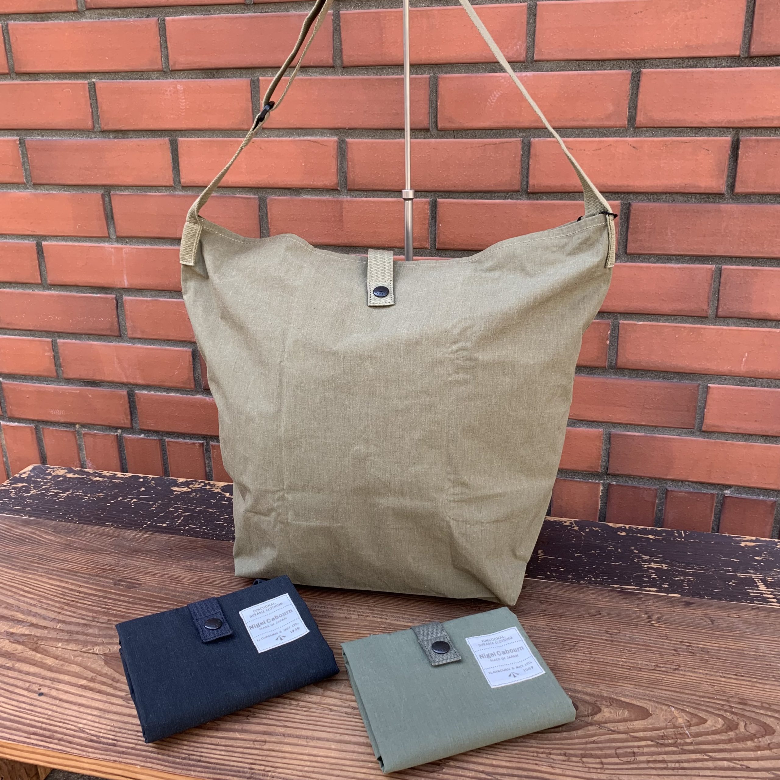 Nigel Cabourn MULTI BAG – C/N WEATHER CLOTH | INDIGO BLUE