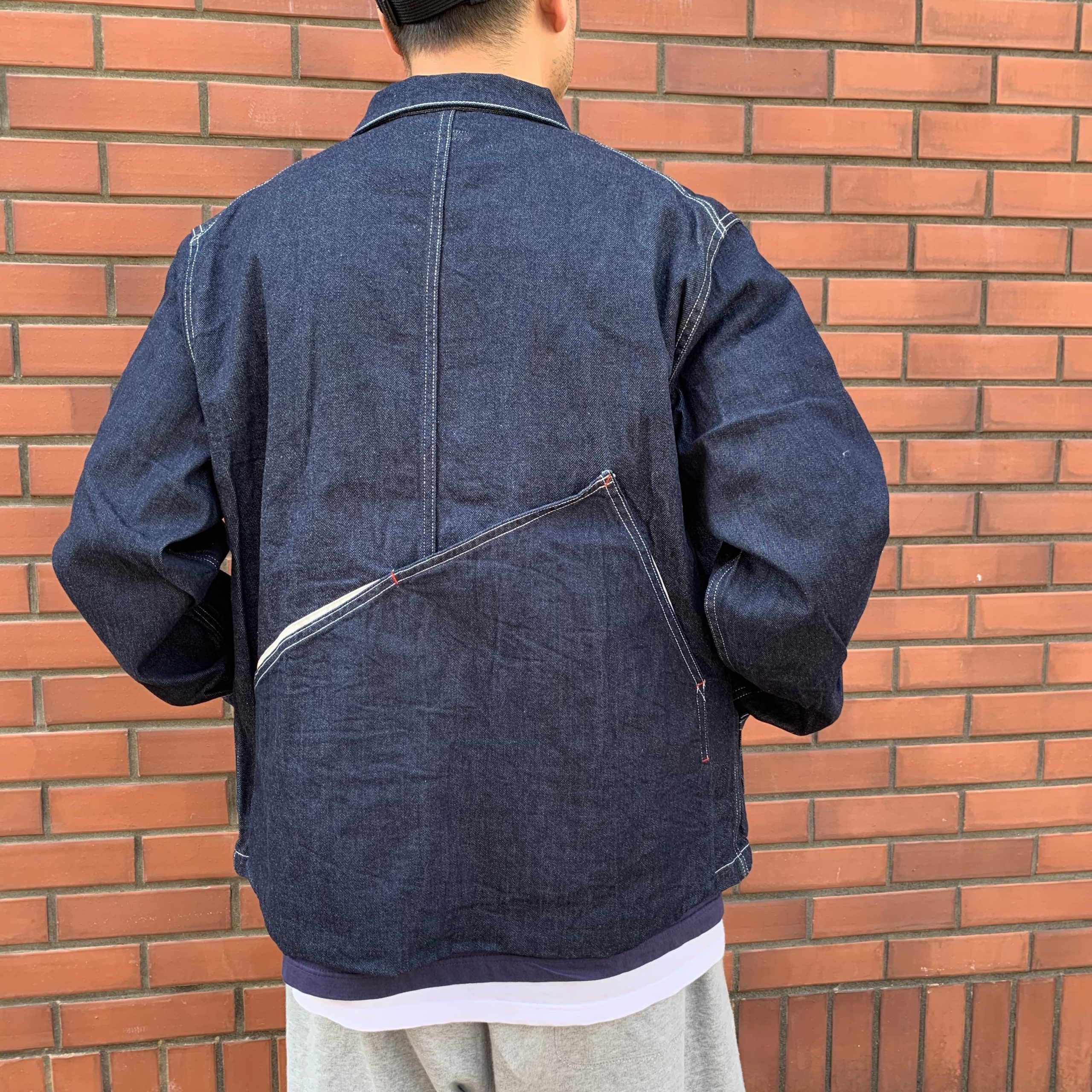 KAPITAL 11.5ozデニム×8ozデニム リンゴマンカバーオール | INDIGO BLUE