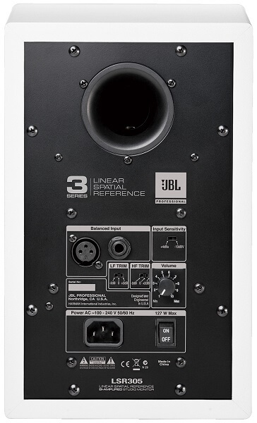 JBL PROFESSIONAL スタジオモニター「LSR305」「LSR308」「LSR305-WH