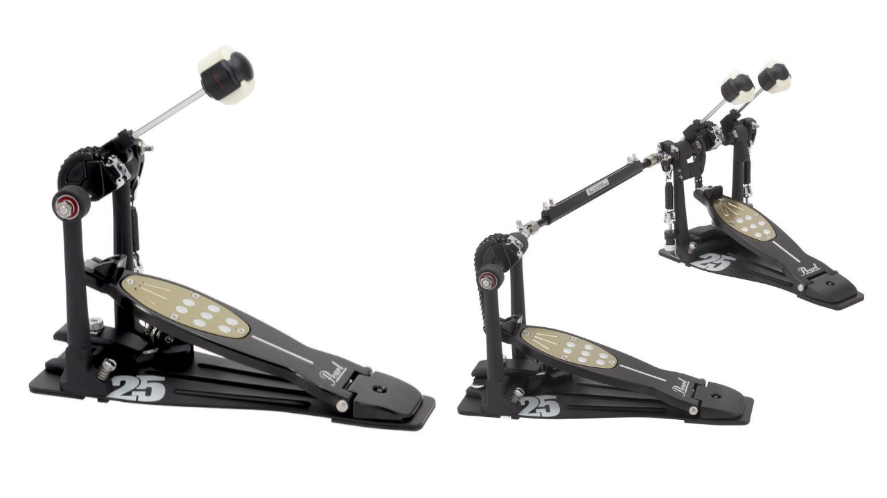 Pearl「エリミネーター25thアニバーサリー」シングル＆ツインペダルを