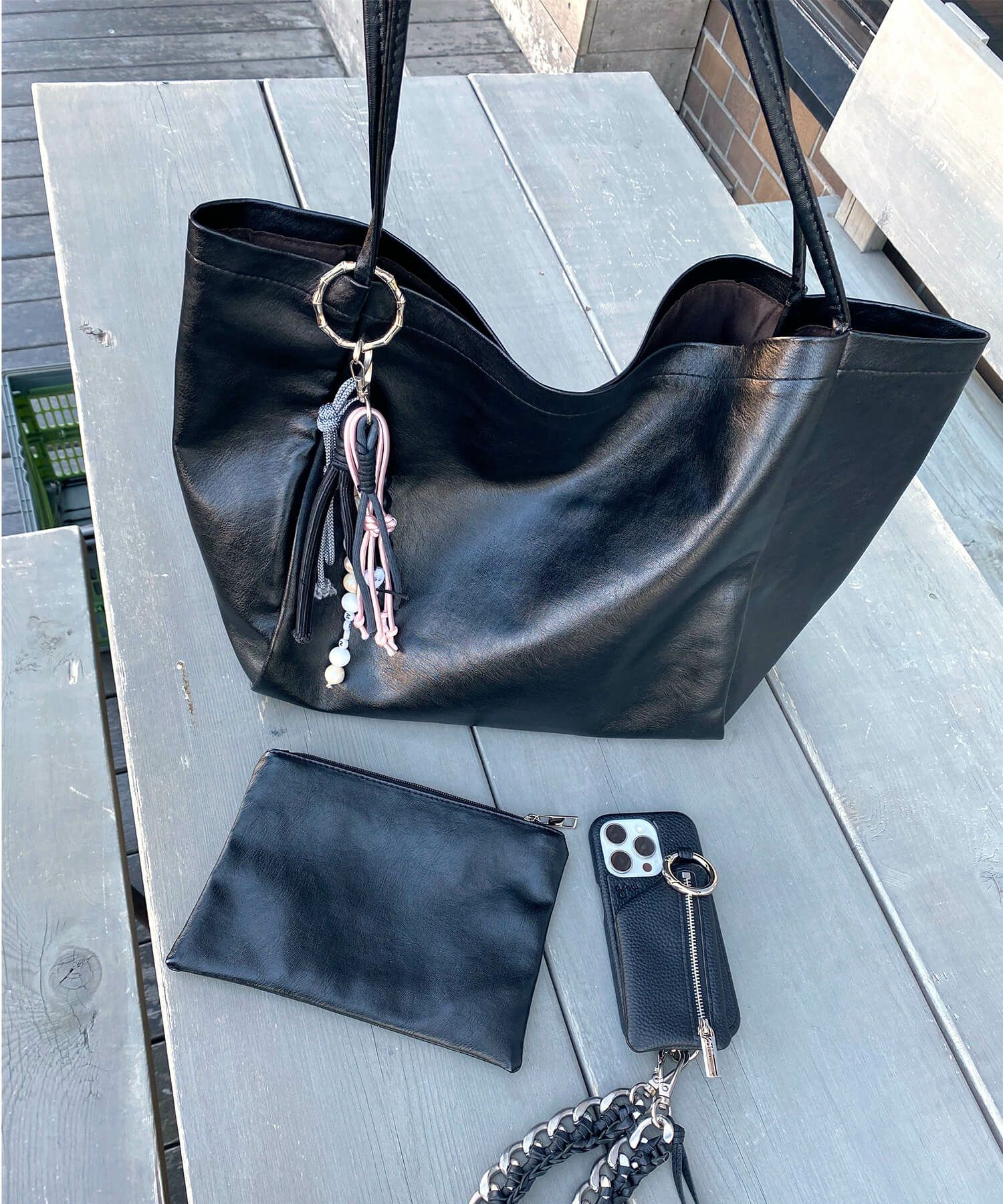 メタルビーズミニバッグ | Metal beads mini bag(kiharu select)