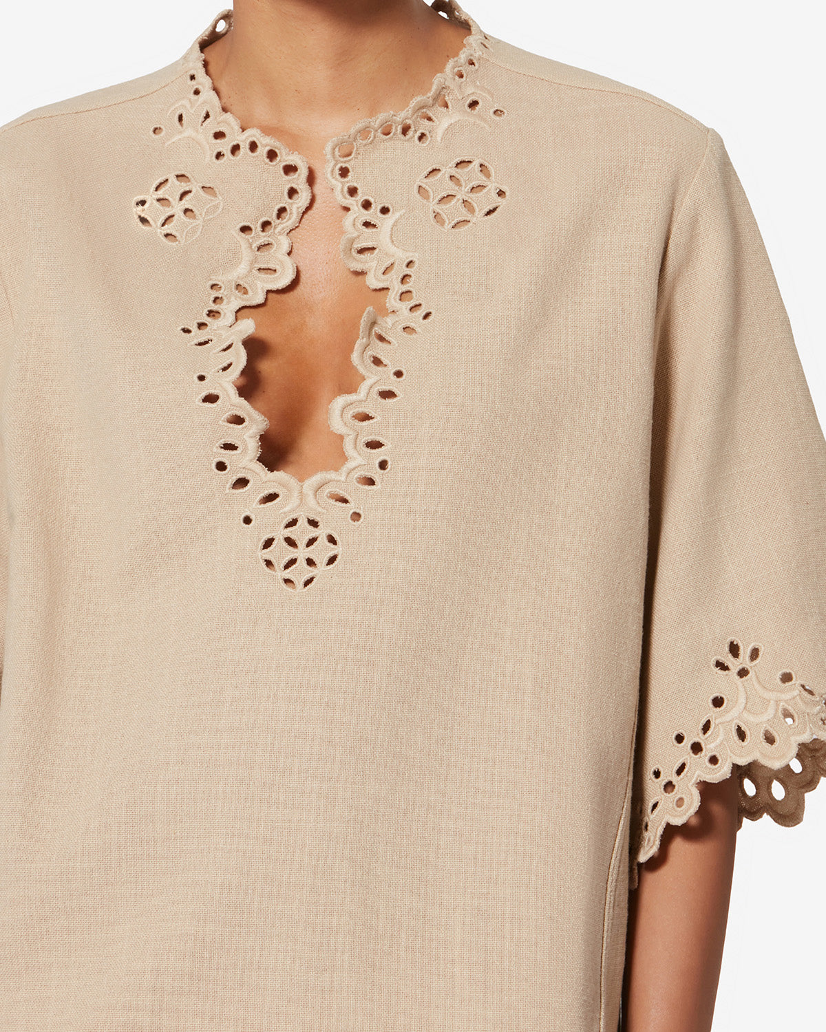 SHANA TOP Woman sahara | ISABEL MARANT Official online store