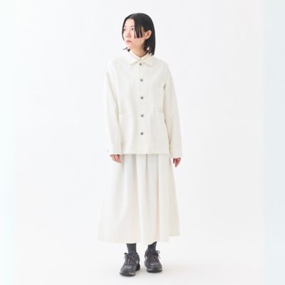 BEAVER別注 グランマママドーター サロペット 白 ホワイト BEAVER別注