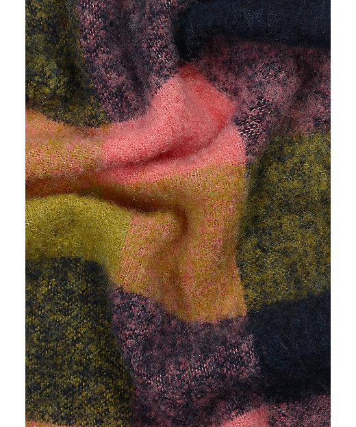 ウィメンズ ソフトメリノ チェック マフラー（255762250K