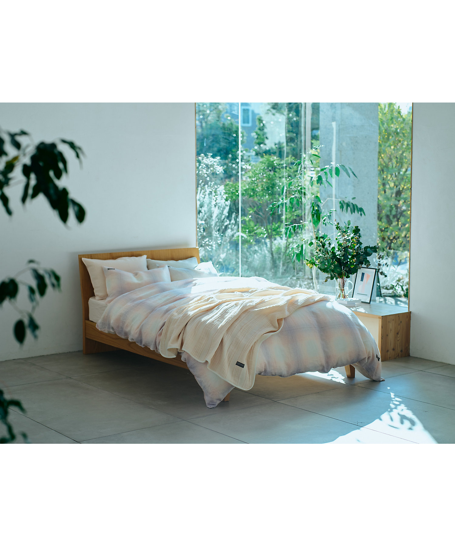 イトリエ 先染めリネン掛ふとんカバー（PI04220665） | 西川