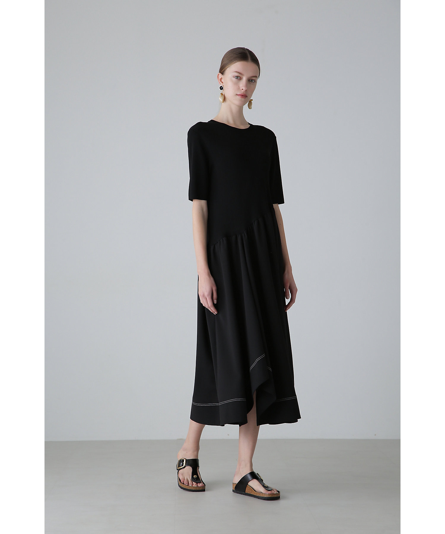 ドライタッチクロスワンピース（5315140416） | ADORE