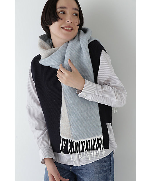 バイカラーモヘヤミックスストール（0774298107） | human