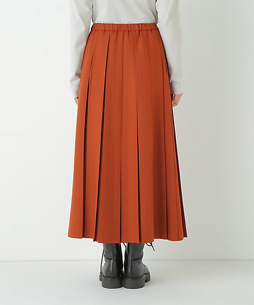 ◇ボックスプリーツAラインスカート（0775220901） | human