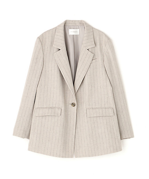 ◇ストライプジャケット（0315150302） | PINKY&DIANNE