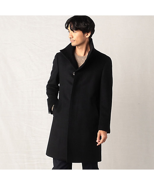 ウールカシミヤビーバー イタリアンカラーコート（5910WE04