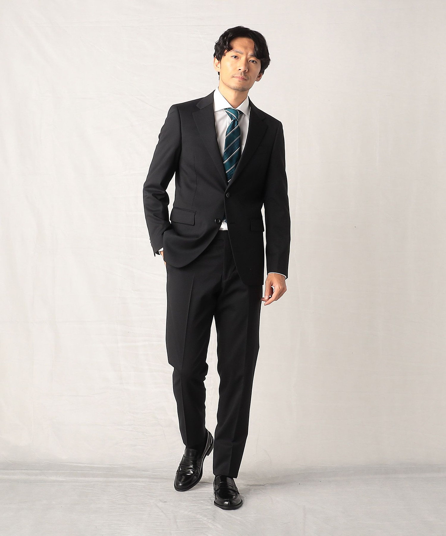 コムサイズム 卒業式 ボーイズ150cmスーツ上下セットシャツネクタイ2本