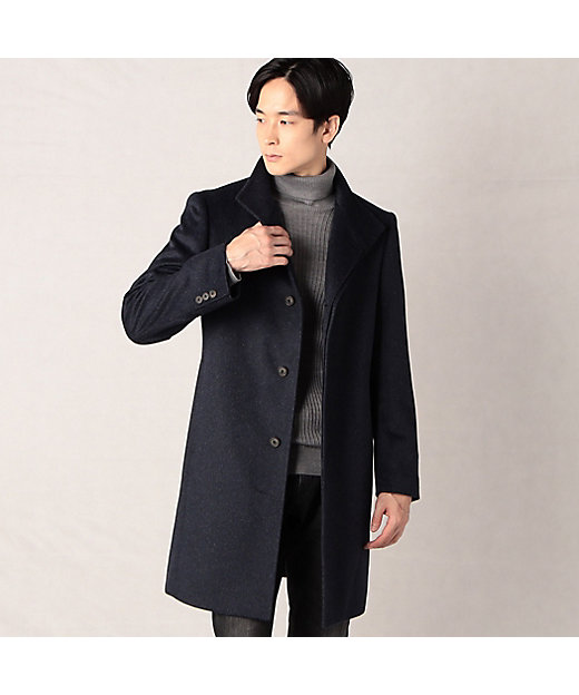 アンゴラウール・イタリアンカラー コート（0710WE01