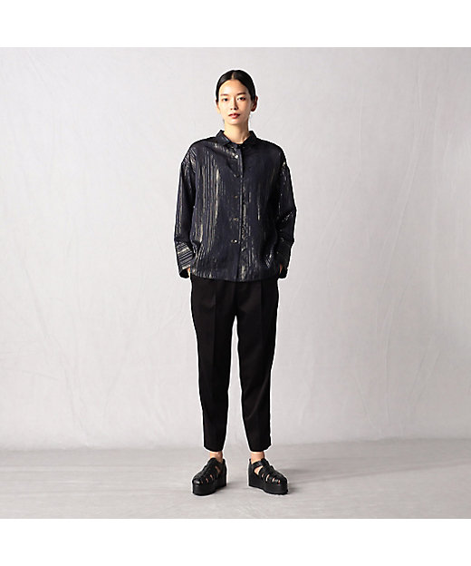 ラメストライプ シャツ（0802HE01） | ARTISAN (Women